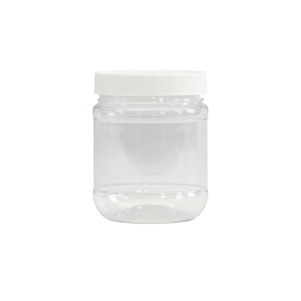 8 oz. Clear Round Jar