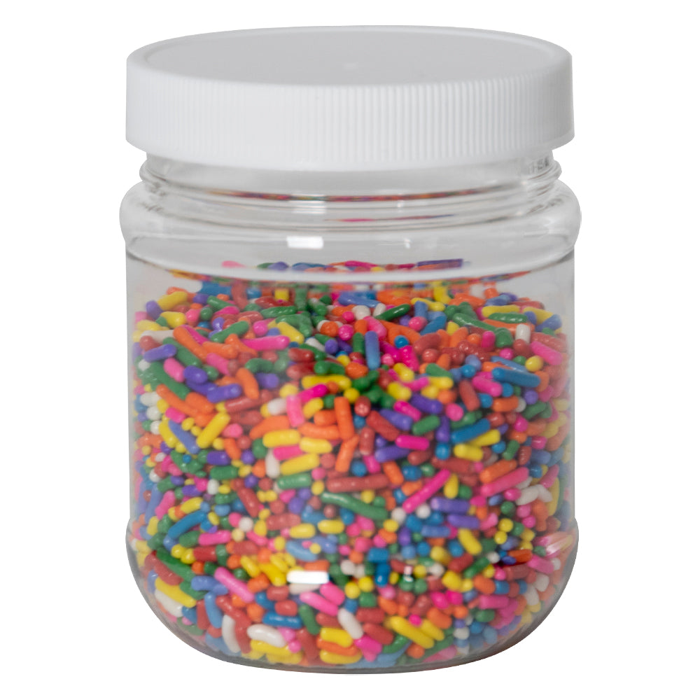 8 oz. Clear Round Jar